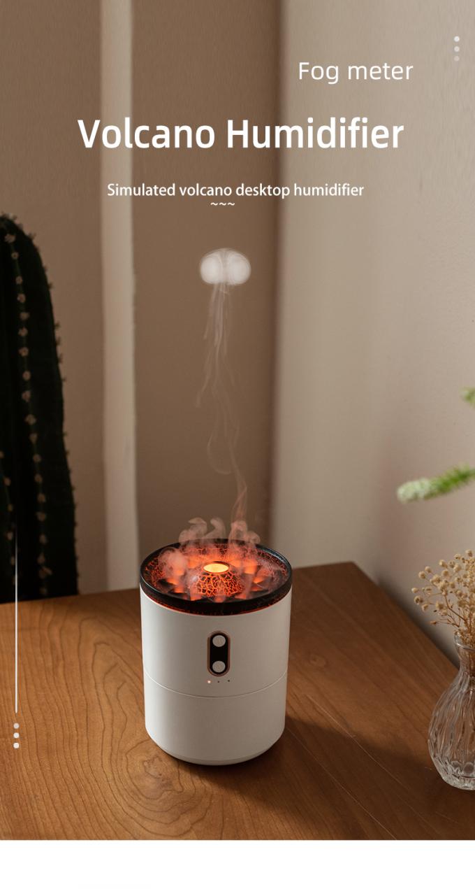গরম বিক্রয় JellyFish আগ্নেয়গিরি Humidifier মিনি পোর্টেবল স্প্রে আগ্নেয়গিরি আকৃতি অতিস্বনক Humidifier Jellyfish Humidifier 2