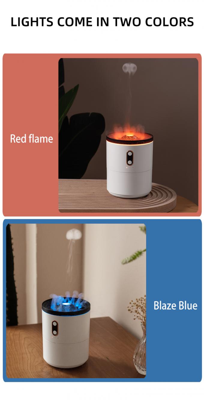 গরম বিক্রয় JellyFish আগ্নেয়গিরি Humidifier মিনি পোর্টেবল স্প্রে আগ্নেয়গিরি আকৃতি অতিস্বনক Humidifier Jellyfish Humidifier 4