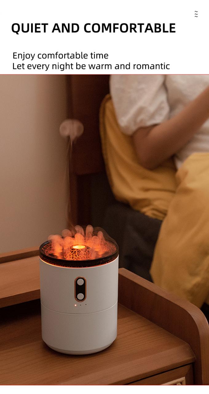 গরম বিক্রয় JellyFish আগ্নেয়গিরি Humidifier মিনি পোর্টেবল স্প্রে আগ্নেয়গিরি আকৃতি অতিস্বনক Humidifier Jellyfish Humidifier 8
