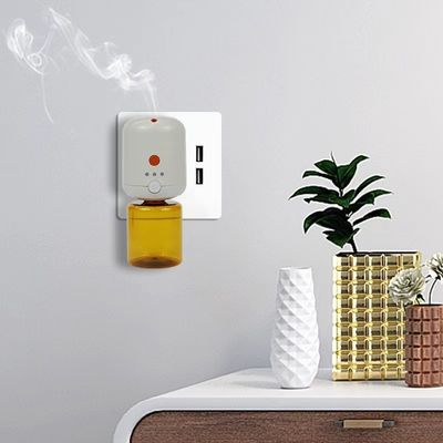HOMEFISH 100-240V প্রাচীর ডিফিউজার মধ্যে অপরিহার্য তেল প্লাগ 130mL